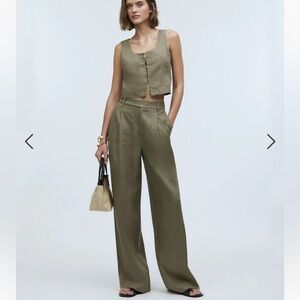 Madewell Harlow linen pant